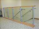 Powdercoated steel Glassrail with wood caprail guardrail STA70775.JPG