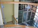 Powdercoated steel Glassrail with wood caprail guardrail STA70784.JPG
